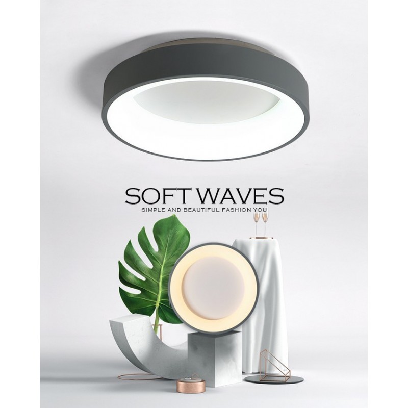 plafonnier LED design rond